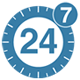 Wartung Kundendienst 24 h 7 Tage